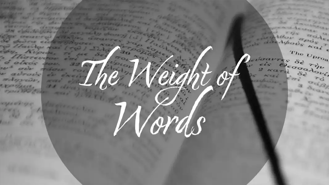 The Weight of Words Thumbnail
