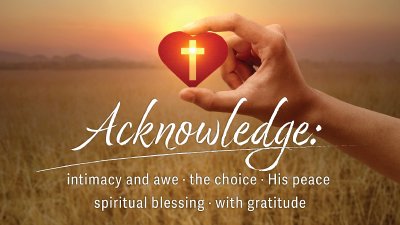 Acknowledge