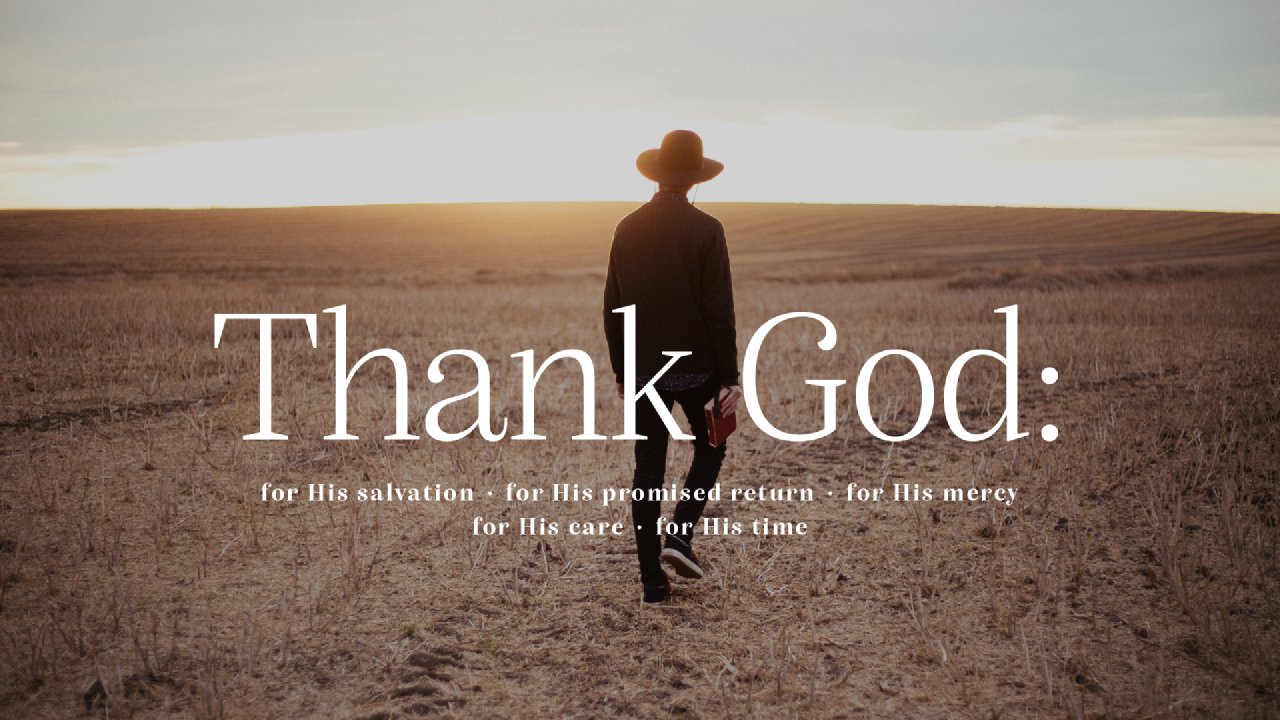 Thank God