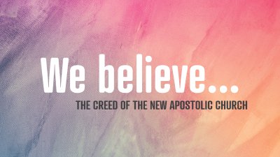 We Believe...